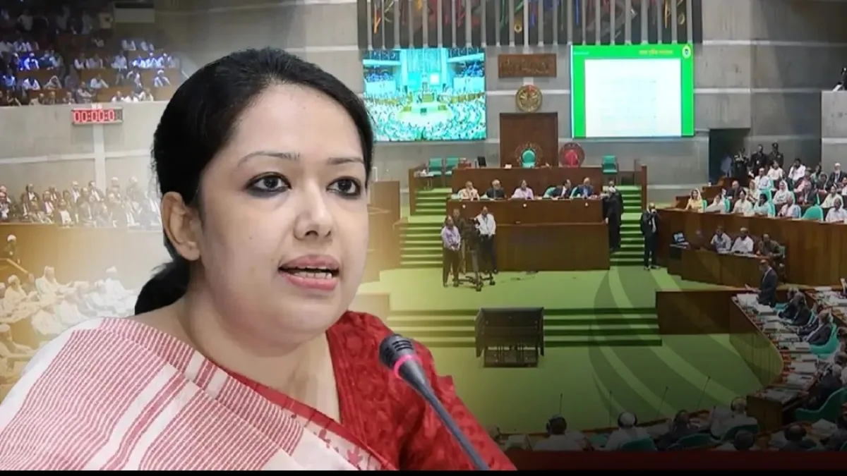 সংসদে রুমিন ফারহানার ক্ষোভ