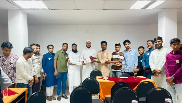 আল-আজহারের প্রশিক্ষণ কোর্সে সুযোগ, অধ্যক্ষ জিয়াউল হককে সংবর্ধনা
