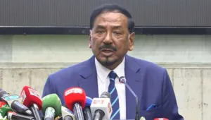 মো. সাহাবুদ্দিনের পদত্যাগে ভারপ্রাপ্ত রাষ্ট্রপতি হাফিজ উদ্দিন আহমদ